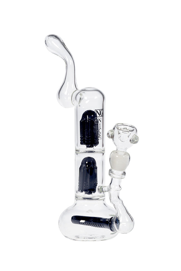 NG 14 inch Double Tree Perc Inline Bubbler